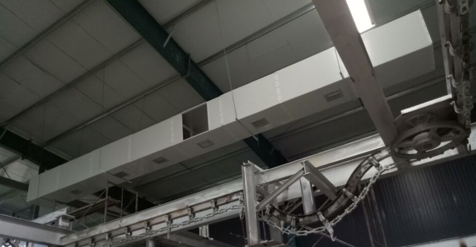 電動車廠排風降溫方案 什么設備降溫的同時，還能通風換氣