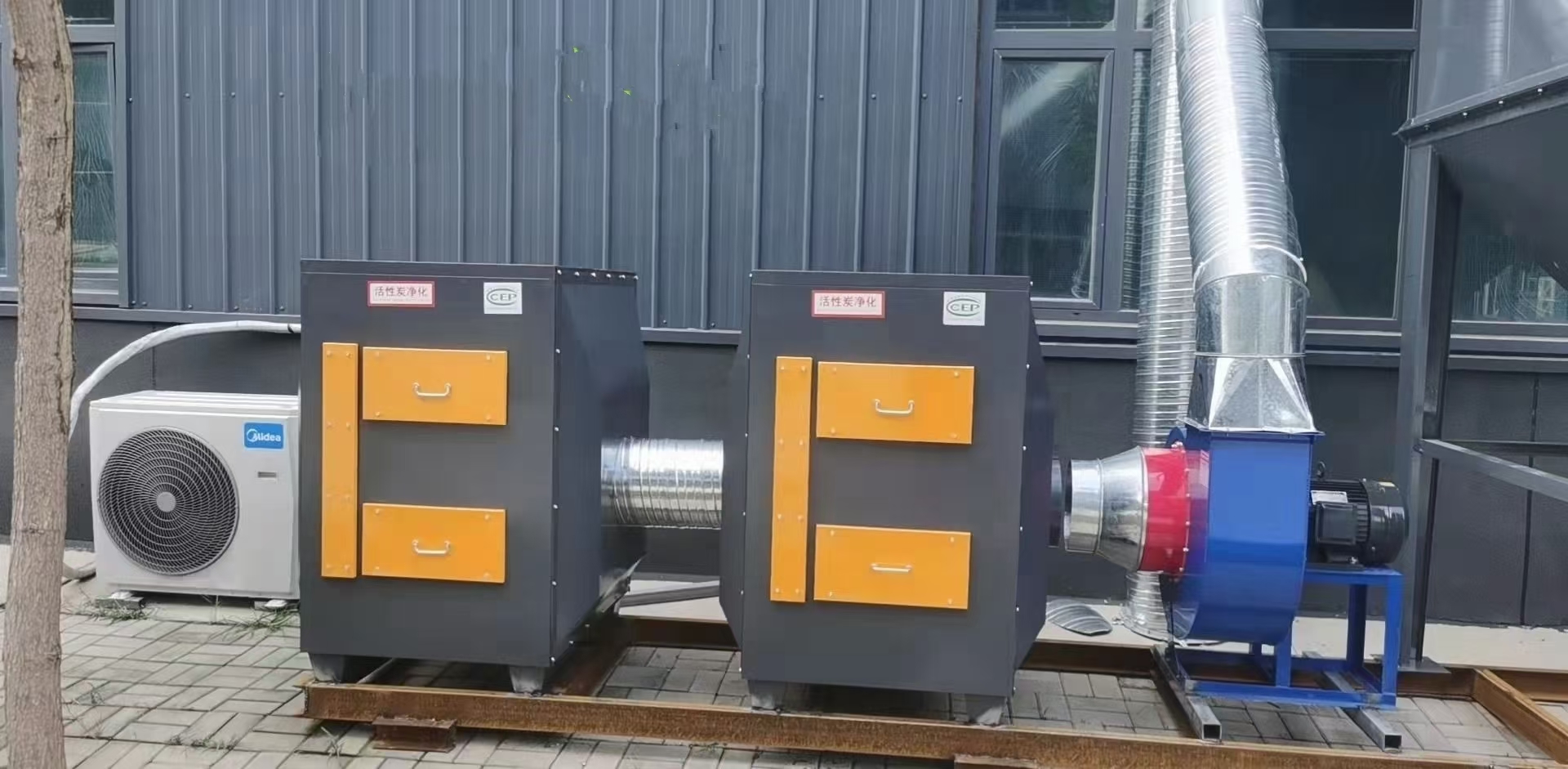 新型材料加工車間油煙油霧廢氣凈化方法 新型材料加工車間油煙油霧廢氣凈化方法